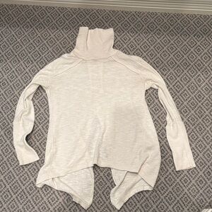 We The Free Cream Cowl Neck Sweater
